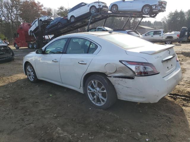 1N4AA5AP8CC828493 - 2012 NISSAN MAXIMA S WHITE photo 2