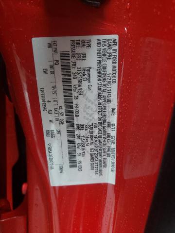 1FAHP3F23CL272754 - 2012 FORD FOCUS SE RED photo 13