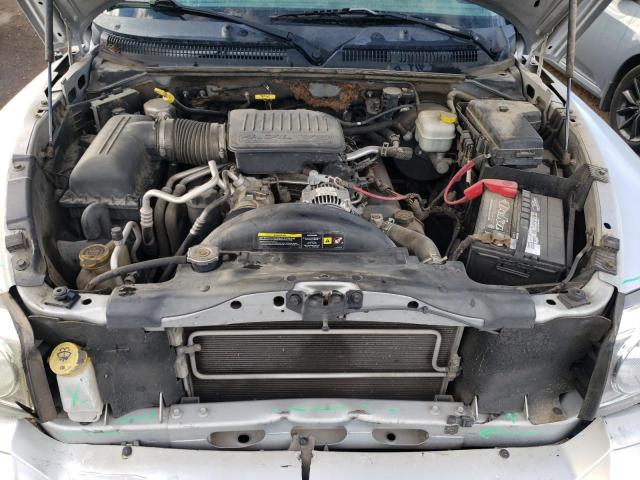 1D7HE48N27S136548 - 2007 DODGE DAKOTA QUAD SLT SILVER photo 11