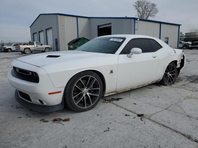 2C3CDZFJ7FH727988 - 2015 DODGE CHALLENGER R/T SCAT PACK WHITE photo 1