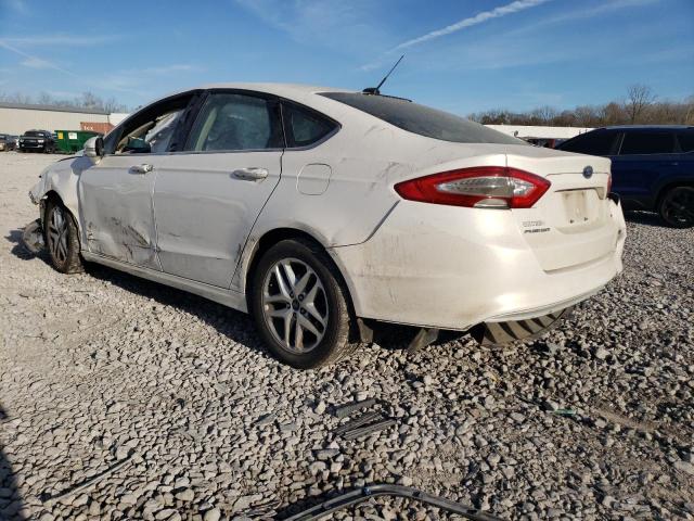 3FA6P0H74ER170821 - 2014 FORD FUSION SE WHITE photo 2