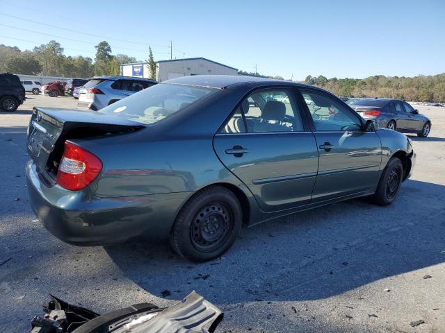 4T1BE32K72U514512 - 2002 TOYOTA CAMRY LE GREEN photo 3