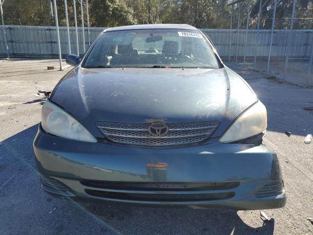 4T1BE32K72U514512 - 2002 TOYOTA CAMRY LE GREEN photo 5