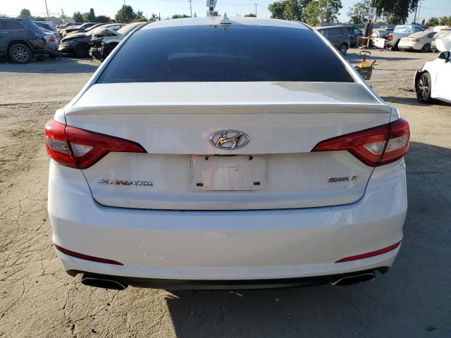 5NPE34AF5FH082438 - 2015 HYUNDAI SONATA SPORT WHITE photo 6