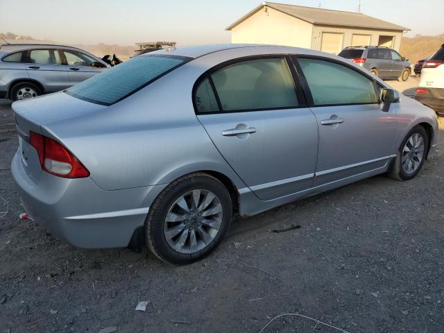 2HGFA16939H510209 - 2009 HONDA CIVIC EXL ვერცხლისფერი ფოტო 3