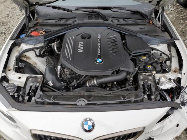 WBA2J7C04L7E76953 - 2020 BMW M240XI WHITE photo 11