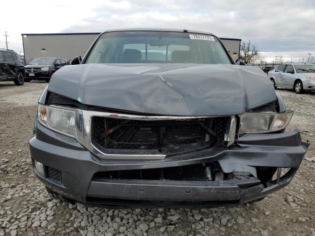 5FPYK1F22AB009580 - 2010 HONDA RIDGELINE RT GRAY photo 5