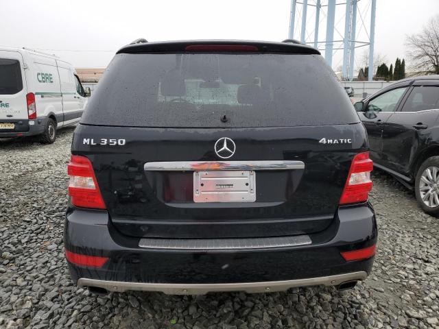 4JGBB8GB0AA547236 - 2010 MERCEDES-BENZ ML 350 4MATIC BLACK photo 6