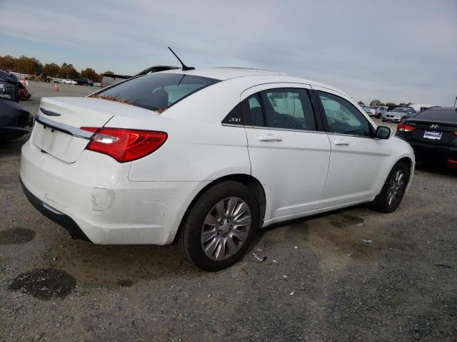 1C3CCBAB0EN213674 - 2014 CHRYSLER 200 LX WHITE photo 3