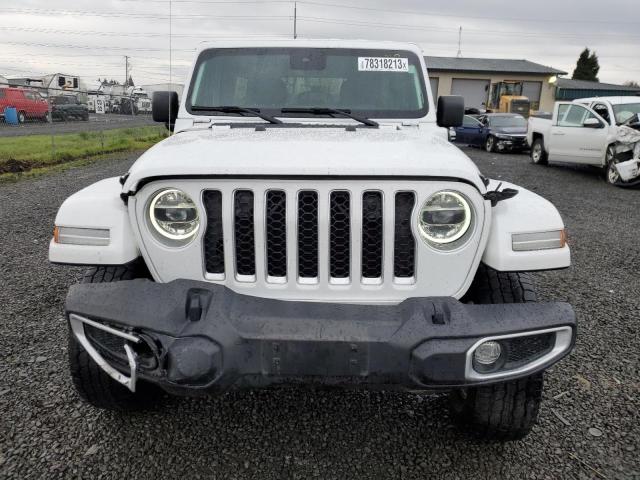 1C4JJXP6XMW658612 - 2021 JEEP WRANGLER U SAHARA 4XE WHITE photo 5