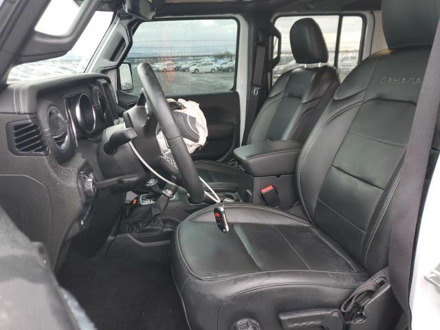 1C4JJXP6XMW658612 - 2021 JEEP WRANGLER U SAHARA 4XE WHITE photo 7