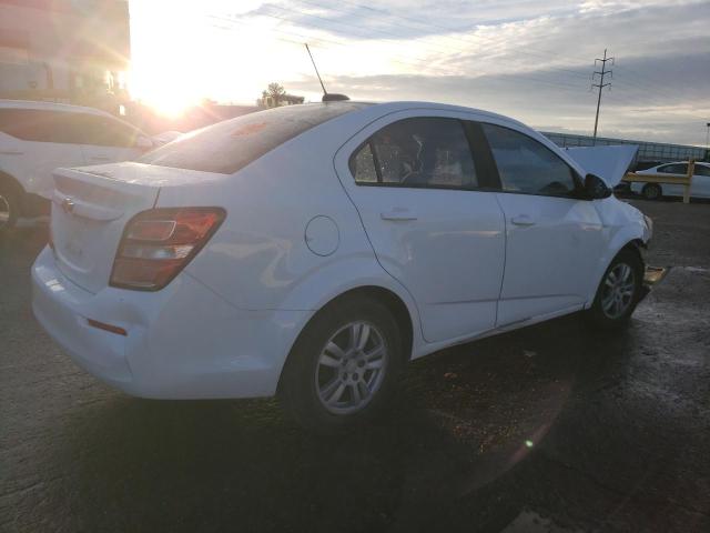 1G1JB5SH7H4135374 - 2017 CHEVROLET SONIC LS 白色 照片 3