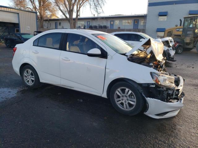 1G1JB5SH7H4135374 - 2017 CHEVROLET SONIC LS WHITE photo 4