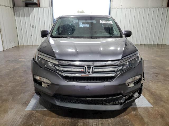 5FNYF5H35GB038283 - 2016 HONDA PILOT EX SILVER photo 5