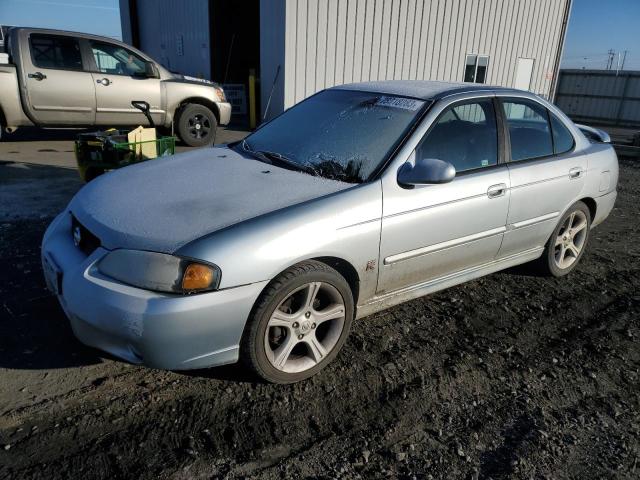 3N1AB51A82L727138 - 2002 NISSAN SENTRA SE-R SPEC V SILVER photo 1