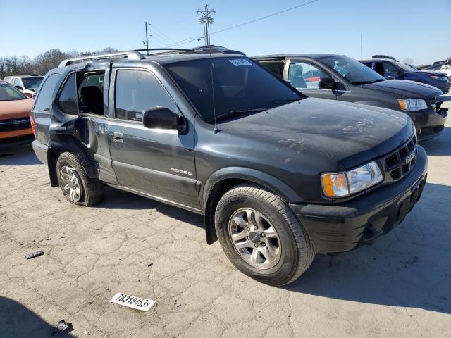 4S2CK58W724313317 - 2002 ISUZU RODEO S BLACK photo 4