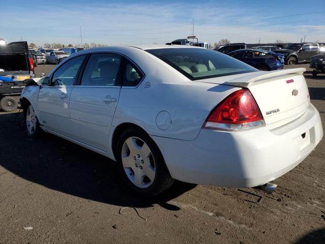 2G1WD58C889121590 - 2008 CHEVROLET IMPALA SUPER SPORT WHITE photo 2