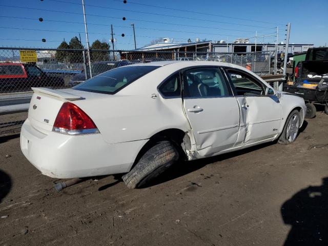 2G1WD58C889121590 - 2008 CHEVROLET IMPALA SUPER SPORT WHITE photo 3