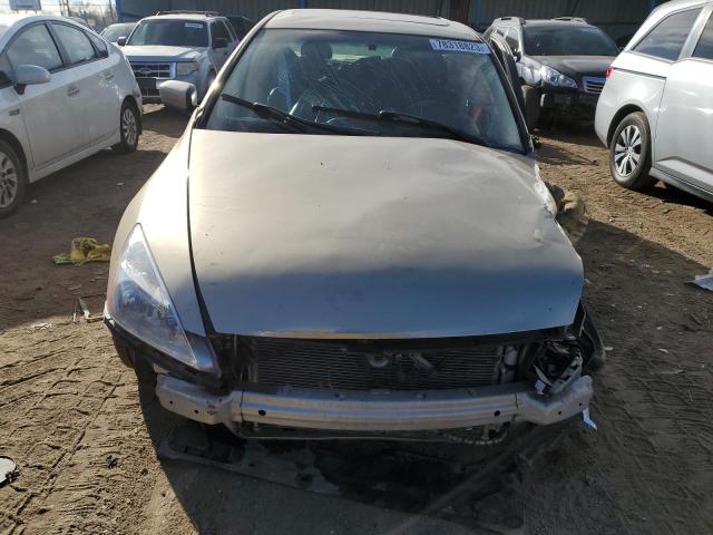 1HGCM56827A155053 - 2007 HONDA ACCORD EX BEIGE photo 5