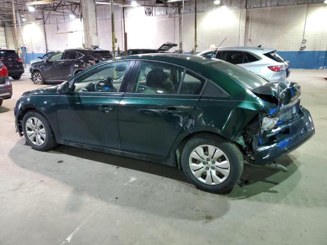 1G1PA5SH6E7294099 - 2014 CHEVROLET CRUZE LS GREEN photo 2