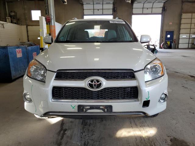 2T3DF4DV5CW259600 - 2012 TOYOTA RAV4 LIMITED WHITE photo 5