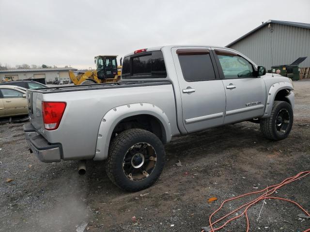 1N6AA07B86N547888 - 2006 NISSAN TITAN XE SILVER photo 3