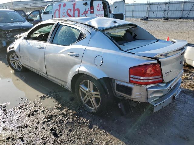 1B3LC56B09N531985 - 2009 DODGE AVENGER SXT SILVER photo 2