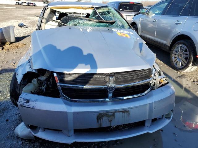 1B3LC56B09N531985 - 2009 DODGE AVENGER SXT SILVER photo 5