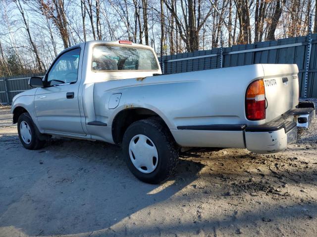 4TANL42N8YZ657600 - 2000 TOYOTA TACOMA SILVER photo 2