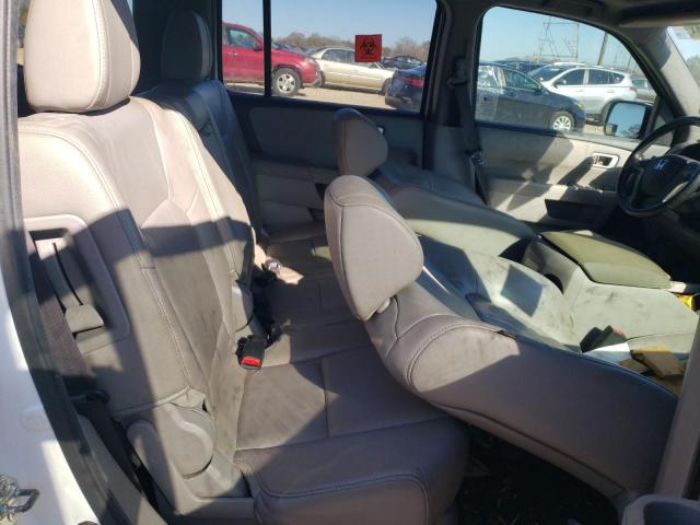 5FNYF3H52DB032507 - 2013 HONDA PILOT EXL Սպիտակ լուսանկար 10