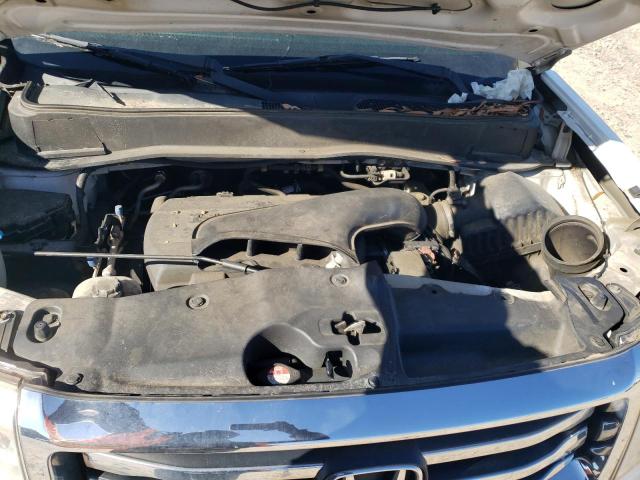 5FNYF3H52DB032507 - 2013 HONDA PILOT EXL Սպիտակ լուսանկար 11
