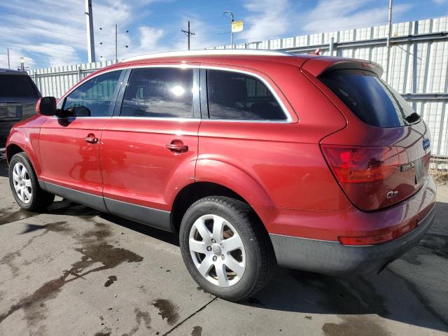 WA1BY74L47D066109 - 2007 AUDI Q7 3.6 QUATTRO PREMIUM RED photo 2