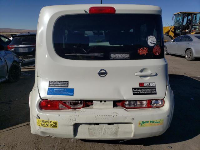 JN8AZ28R69T118966 - 2009 NISSAN CUBE BASE WHITE photo 6