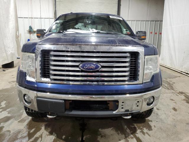 1FTFW1ET1BFB01145 - 2011 FORD F150 SUPERCREW BLUE photo 5