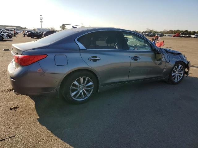 JN1CV7AR2GM251337 - 2016 INFINITI Q50 BASE GRAY photo 3