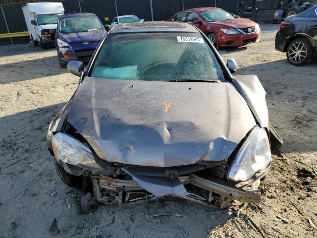 JH4DC54892C011178 - 2002 ACURA RSX GRAY photo 11