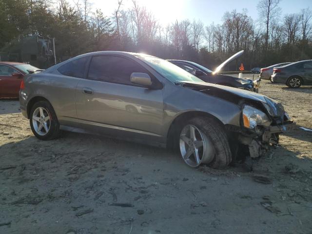 JH4DC54892C011178 - 2002 ACURA RSX GRAY photo 4