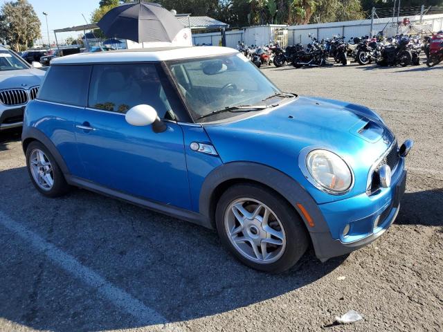 WMWMF73547TL83124 - 2007 MINI COOPER S BLUE photo 4