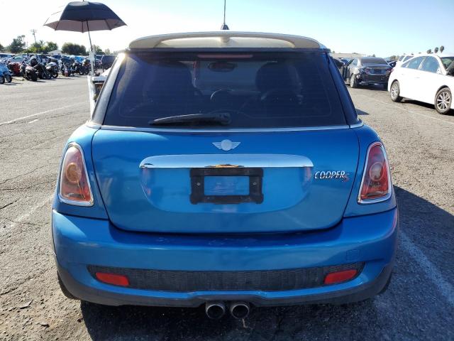 WMWMF73547TL83124 - 2007 MINI COOPER S BLUE photo 6