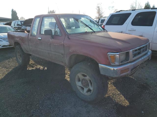 4TARN13P5RZ248577 - 1994 TOYOTA PICKUP 1/2 TON EXTRA LONG WHEELBASE DX RED photo 4