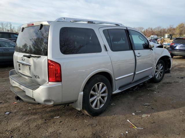 5N3ZA0NE0AN908416 - 2010 INFINITI QX56 SILVER photo 3