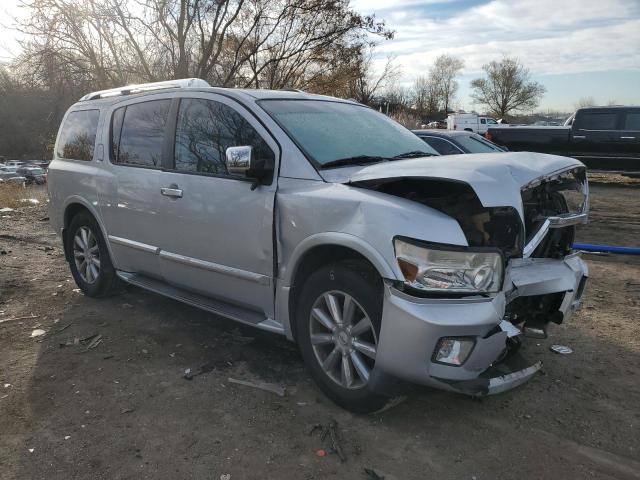 5N3ZA0NE0AN908416 - 2010 INFINITI QX56 SILVER photo 4