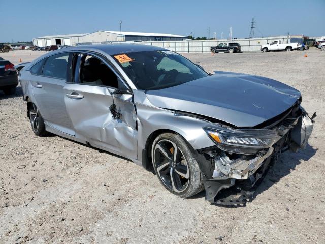 1HGCV1F36KA072776 - 2019 HONDA ACCORD SPORT SILVER photo 4