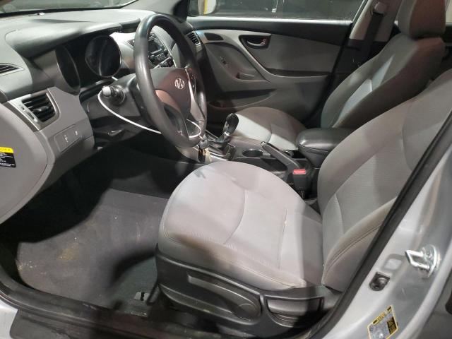 5NPDH4AE6DH315406 - 2013 HYUNDAI ELANTRA GLS SILVER photo 7