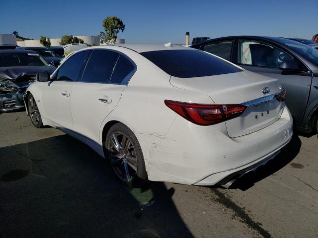 JN1EV7AP1KM540760 - 2019 INFINITI Q50 LUXE WHITE photo 2