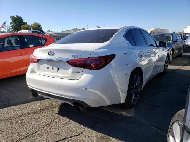 JN1EV7AP1KM540760 - 2019 INFINITI Q50 LUXE WHITE photo 3