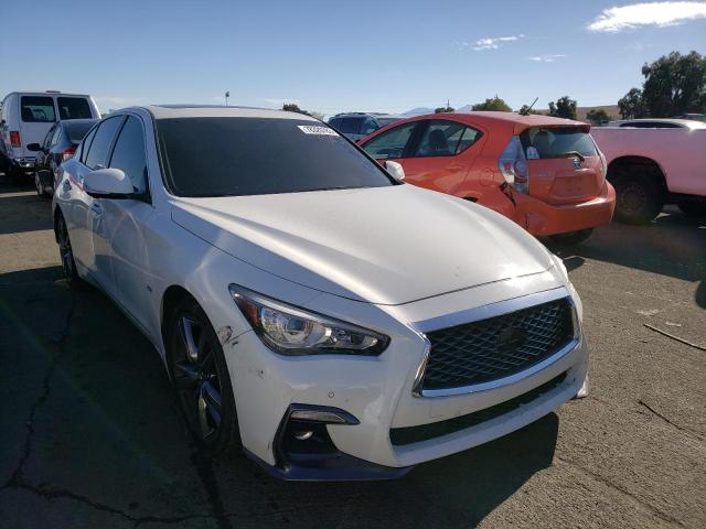 JN1EV7AP1KM540760 - 2019 INFINITI Q50 LUXE WHITE photo 4