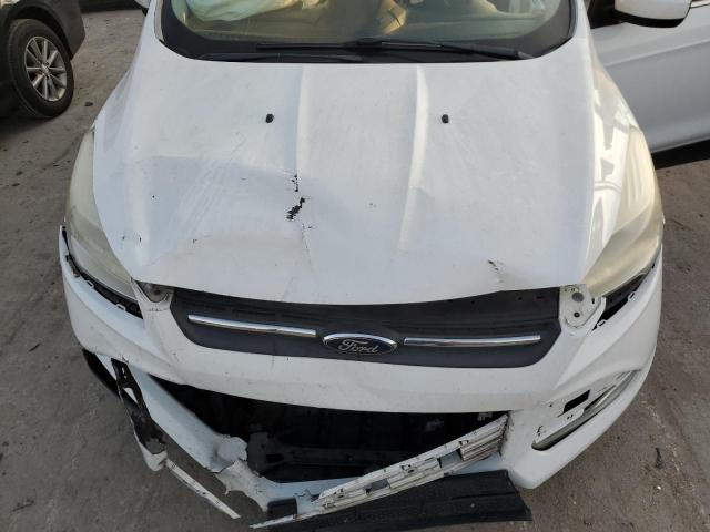 1FMCU0GX1DUD64149 - 2013 FORD ESCAPE SE WHITE photo 12