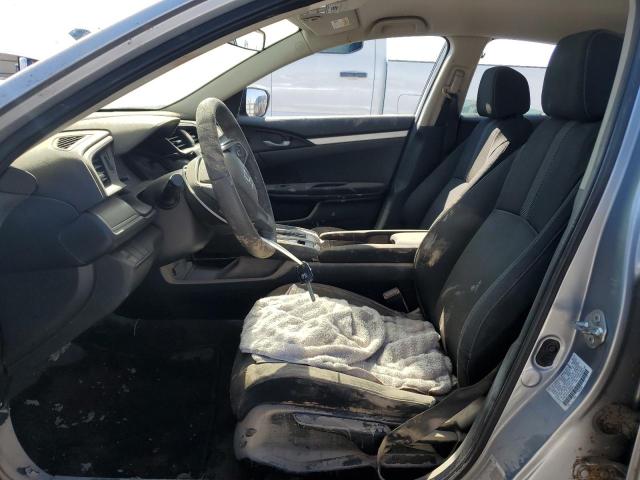 2HGFC2F55JH605601 - 2018 HONDA CIVIC LX SILVER photo 7