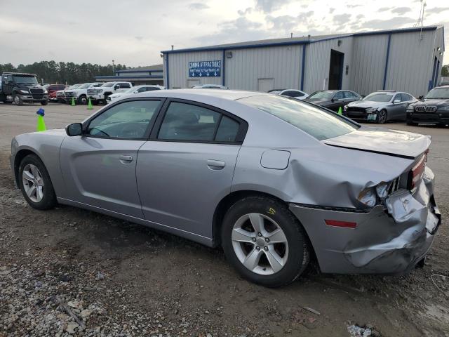 2C3CDXBG6EH197963 - 2014 DODGE CHARGER SE SILVER photo 2